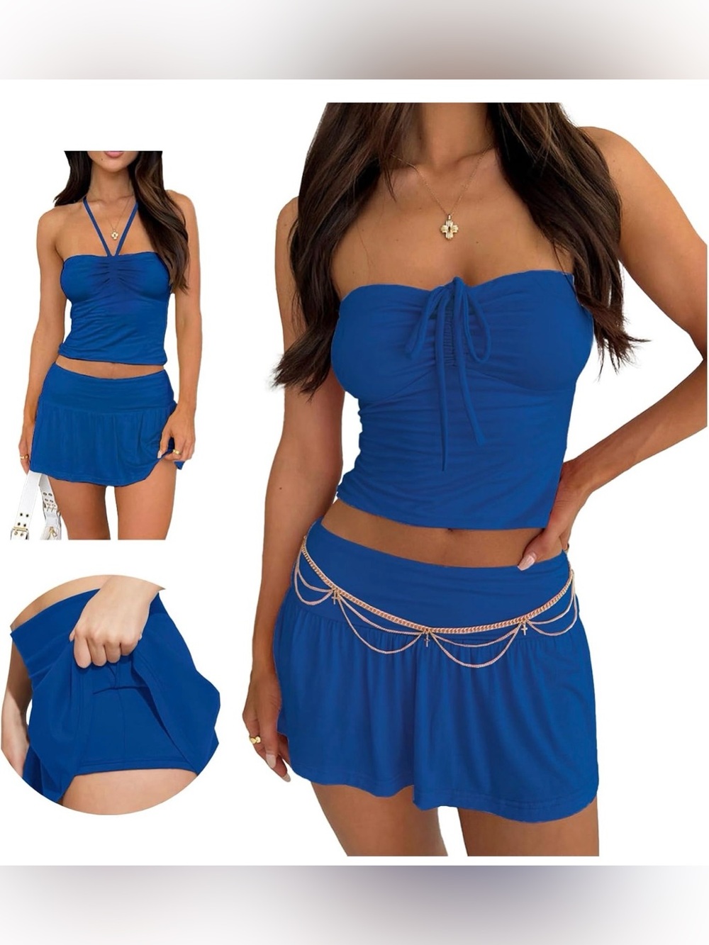 Amazon matching skirt set
